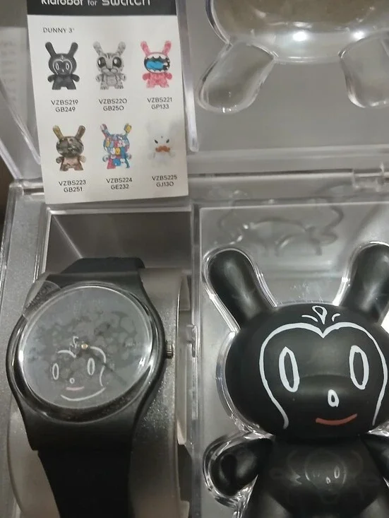 Swatch Kidrobot MIDNIGHT MAGI Limited Edition GB249 (Never Worn - BRAND NEW)