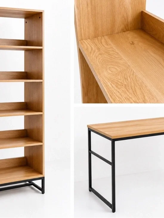 Custom made Bookshelf and Desk Set Home Storage & Organization