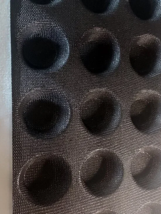 SILFORM TARTLET TRAY Perforated silicone baking mat Made in France Muffins