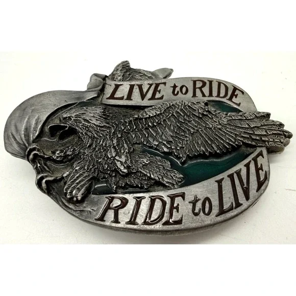 Bergamot Belt Buckle Motorcycle Bikers‎ 