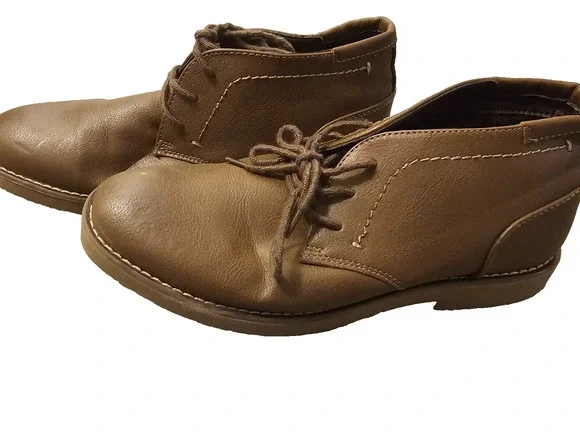 Dexter Comfort Mens Brown Chukka Oxford Boots Memory Foam Size 7