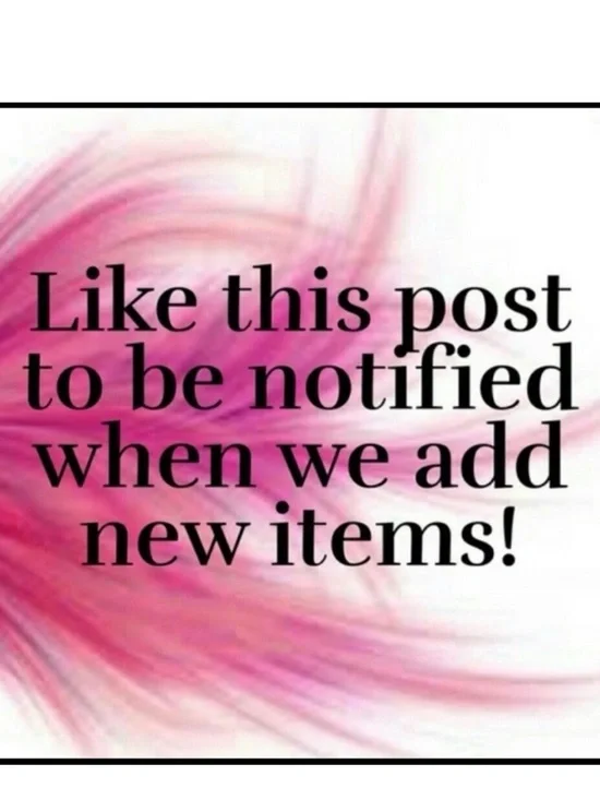 Like this to be notified when we add new items!