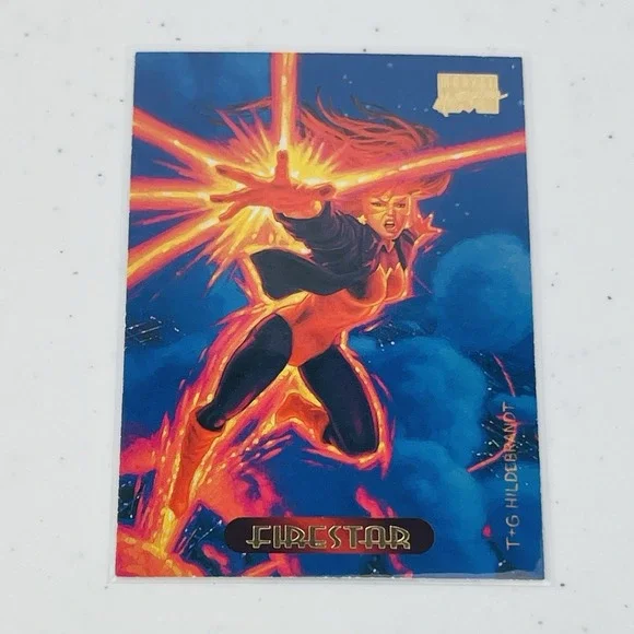 1994 Fleer Marvel Masterpieces #38 Firestar Trading Card Hildebrandt