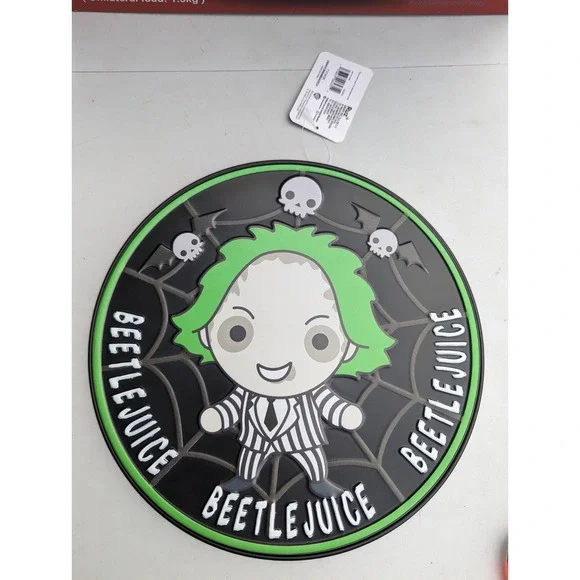 Target BeetleJuice Metal‎ Wall Sign Decor Halloween