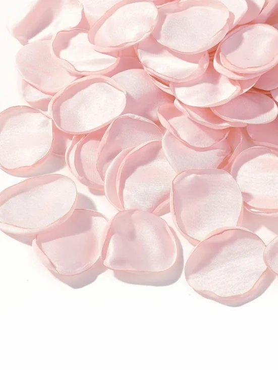 New Vivitar 200ct Valentine's Day romantic date Fabric Rose Petals white & beige