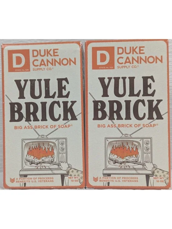 Duke Cannon - Big Ass Brick of Soap - Yule Brick - 10oz - 2 Pack