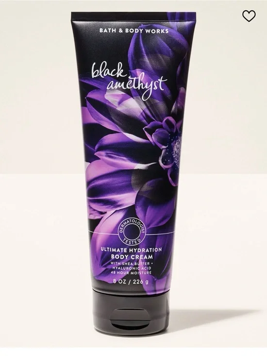 Bath & Body Works Black Amethyst Ultimate Hydration Body Cream -