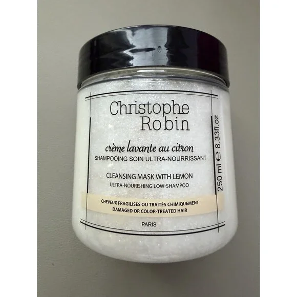 Christophe Robin Crème Lavante au Citron Hair Mask Lemon No Silicones 8.33