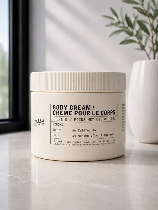 $62 New Le Labo Hinoki Body Cream 250ml 8.3oz New Sealed Luxury Moisturizer