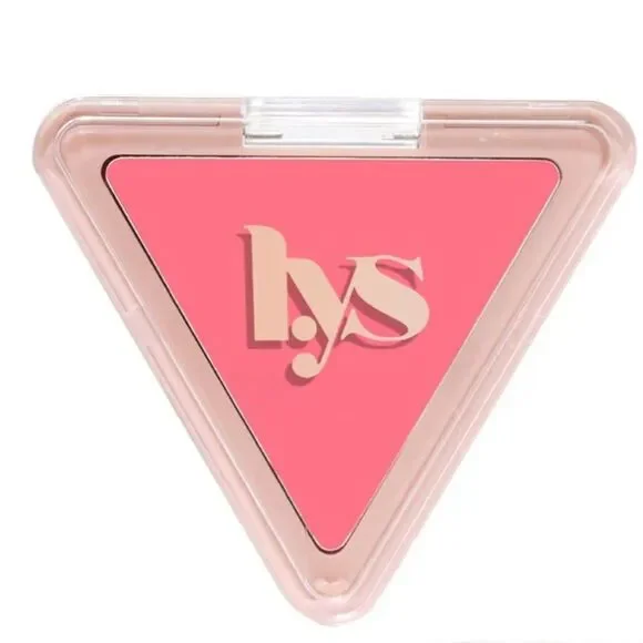 🌻 LYS Beauty Triangle Blush New HUMBLE Cool Soft Pink