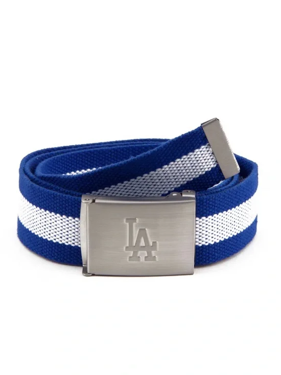 New! LA Dodgers Fabric Belt, new in plastic
