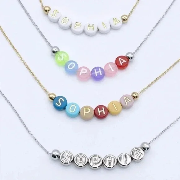 Custom Name necklace |Gold plated | Dainty Necklace| Custom name necklace