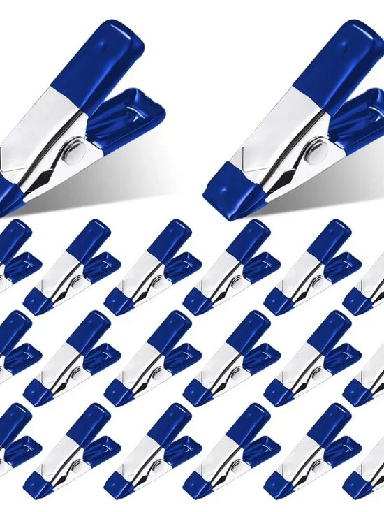 30Pcs 2 inch Small Spring Clamps Heavy Duty Spring Metal Mini Clips Clamps for B