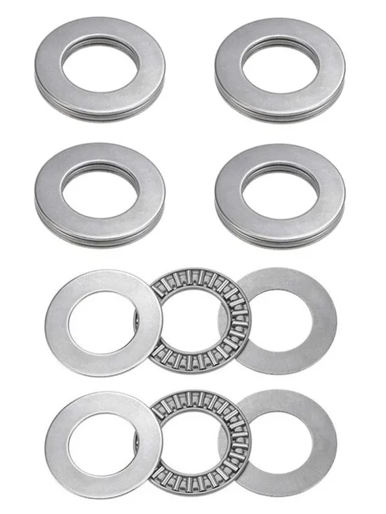 6 Sets AXK2035 Thrust Needle Roller Bearings with Washers, 20mm Bore, 35mm OD, 2