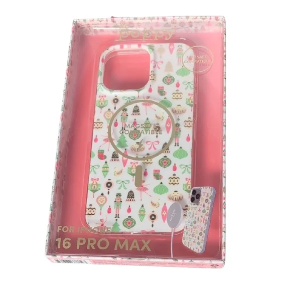 XO Poppy Christmas Nutcracker  Ornament iPhone 16 Pro Max Case