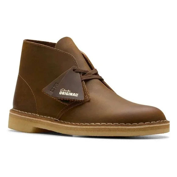 Clarks Originals Desert Boot Beeswax Leather Chukka Mens 7.5 M‎ NEW