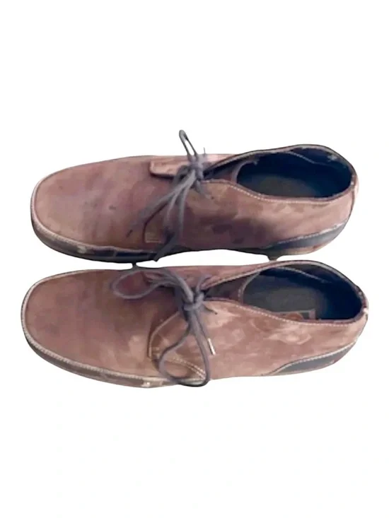 GH Bass Earth Chukka boots Men’s 10D Dark Brown  Suede Leather Casual Lace up