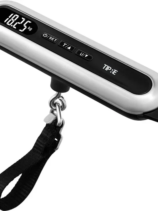 TIPRE Travel Luggage Scale 110lb Digital Suitcase Scale Portable Weight Scale Ha