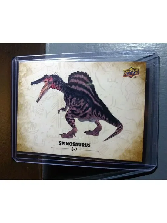 2015 Upper Deck Dinosaurs Spinosaurus #S-7 Trading Sticker Card