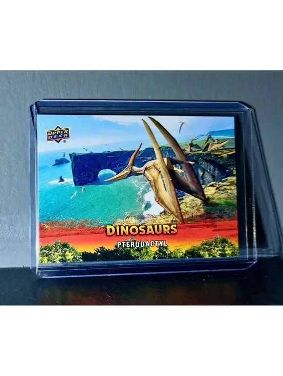 2015 Upper Deck Dinosaurs Pterodactyl Extinction Red Parallel #44 Card