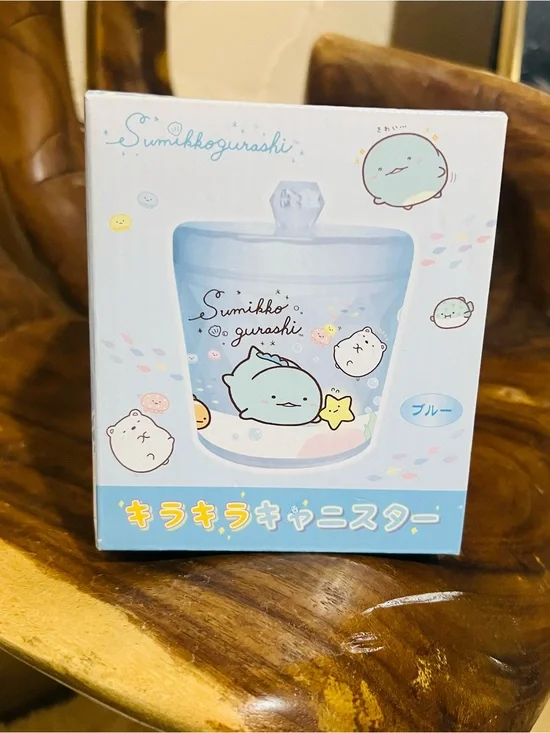 Sanrio Sumikko Gurashi Blue Character Storage Jar