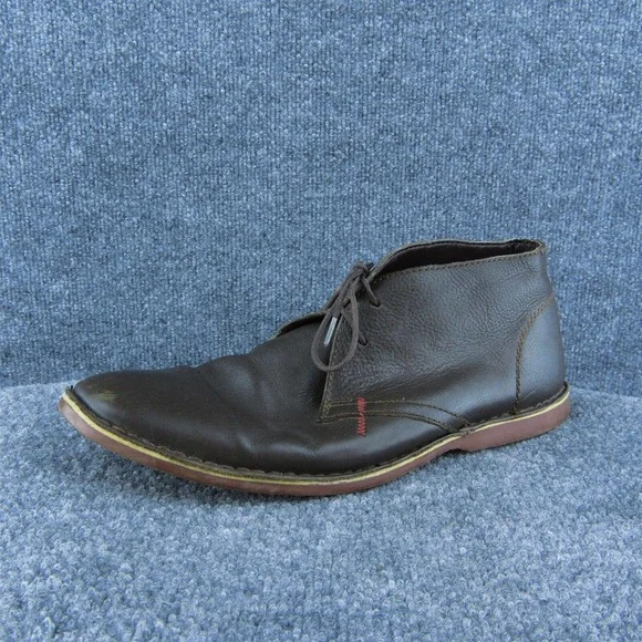 Vito Rossi Men Chukka Boots Brown Leather Lace‎ Up Size 11 Medium (D, M)