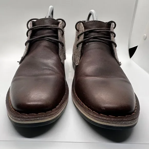 Steve Madden Brown Chukka P-Iconik Boots size 7‎ Pre Owned