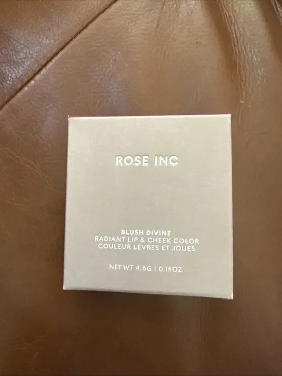 Rose Inc Blush Divine Radiant LIP & CHEEK Color AZALEA Berry .15oz