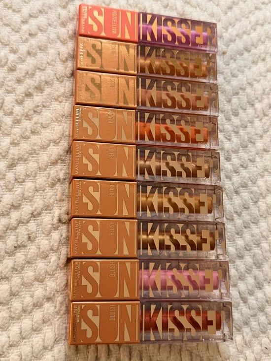 🤍New Maybelline Sun Kissed Blush Collection🤍
