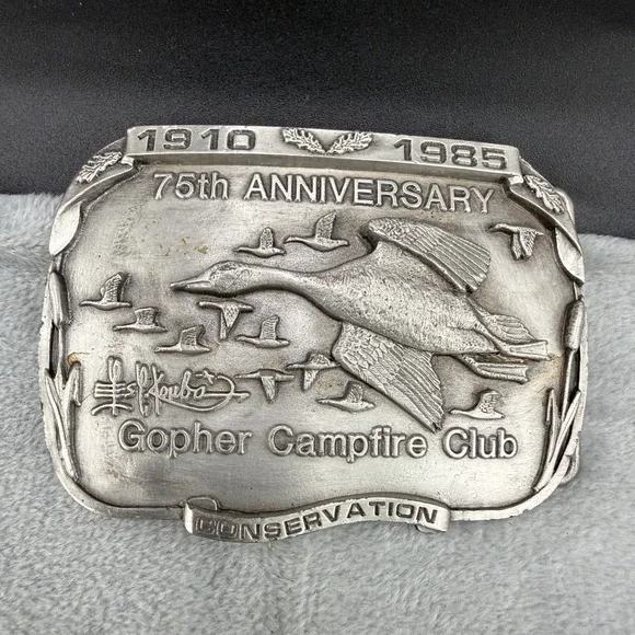 Limited Edition IOWA  Co.Gopher Campfire Club Geese Conservation‎