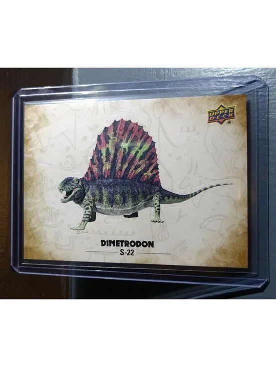 2015 Upper Deck Dinosaurs Dimetrodon #S-22 Trading Sticker Card
