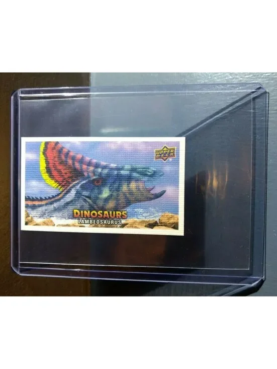 2015 Upper Deck Dinosaurs Canvas Mini Lambeosaurus #52 Trading Card