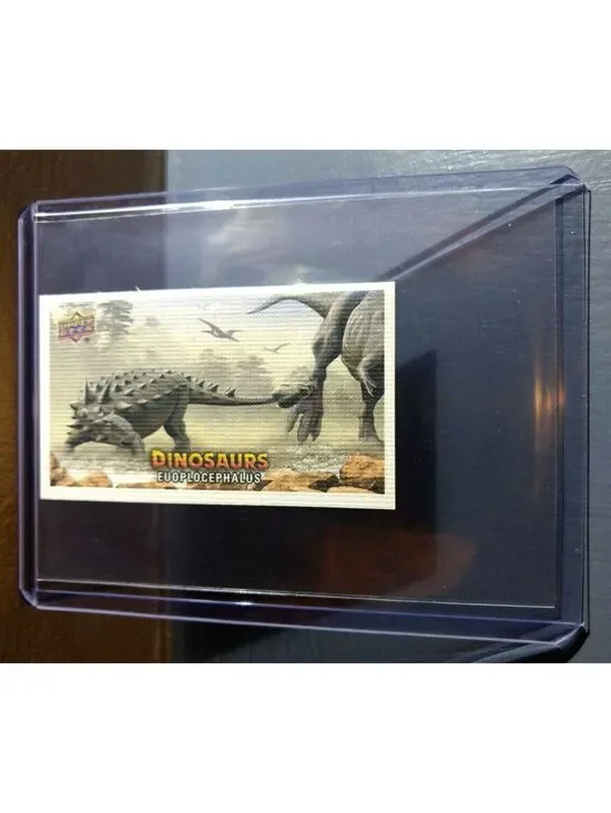 2015 Upper Deck Dinosaurs Canvas Mini Euoplocephalus #75 Trading Card