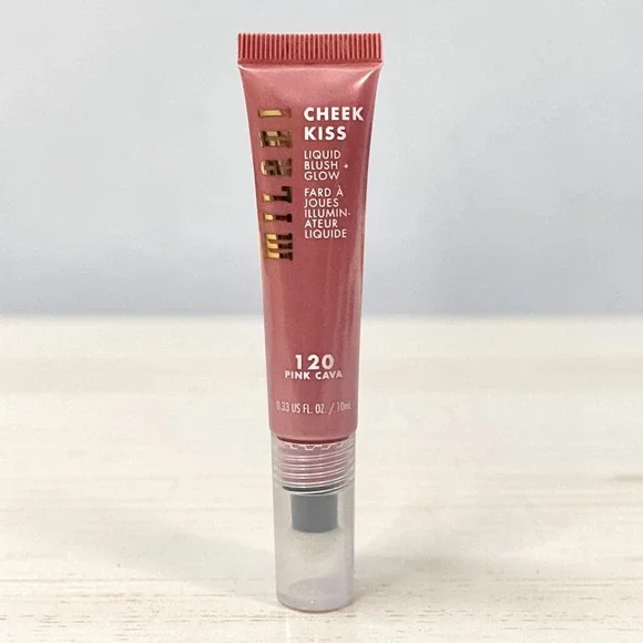 Milani Cheek Kiss Liquid Blush and Glow 120 Pink Cava Warm Soft Pink 10ml