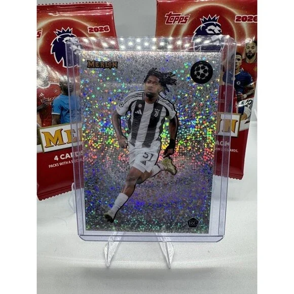 Samuel Mbangula RC The Shiny SSP Juventus Turin Topps Merlin UEFA 2024-25