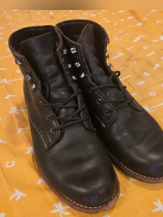 Wolverine Black Leather 1000 Mile Boots