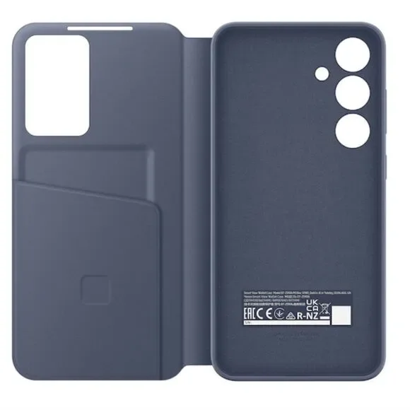 Galaxy S24+ S-View Wallet Case, Violet +‎ FREE Anti-Reflecting Protector