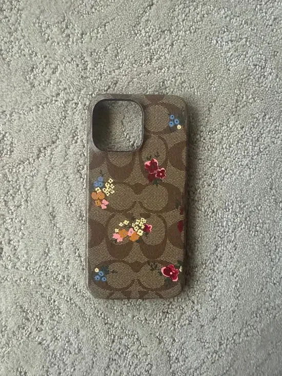 Floral Coach Case for iPhone 14 Pro Max