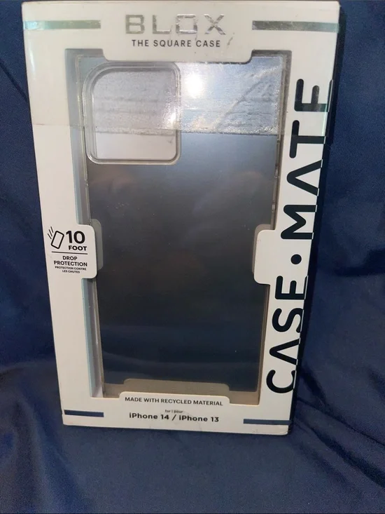 case-mate BLOX Square Silver iPhone 14 / 13 Case