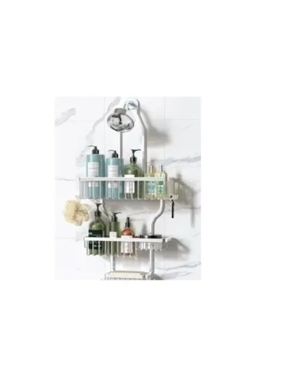 Simple Houseware Stainless Steel Bathroom 3-Tier Shower Organizer