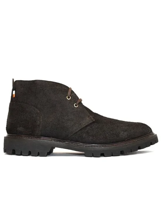 New! ALLEN EDMONDS Chandler Waxed Suede Lug Chukka Boots Brown 11.5 D 8137 DD540