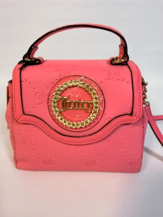 NWT Juicy Couture Pink Lemonade Crossbody Satchel