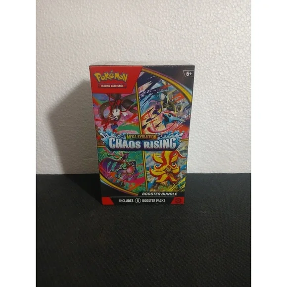 Pokémon TCG Chaos Rising Booster Bundle — New Factory Sealed