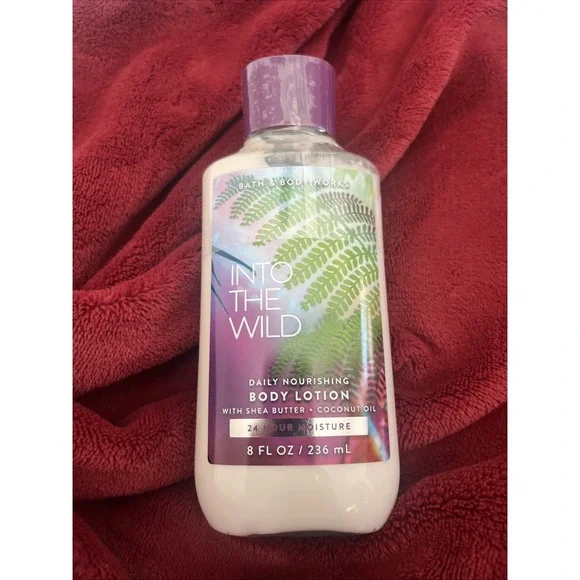 Bath & Body Works Into The Wild Body Lotion With Shea Coconut Oil  8‎ oz NEW