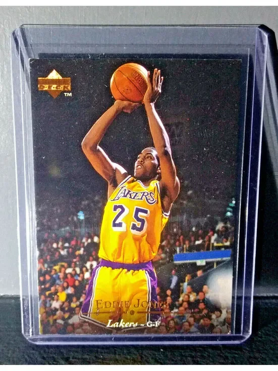1995-96 Upper Deck Eddie Jones #1 Basketball Card