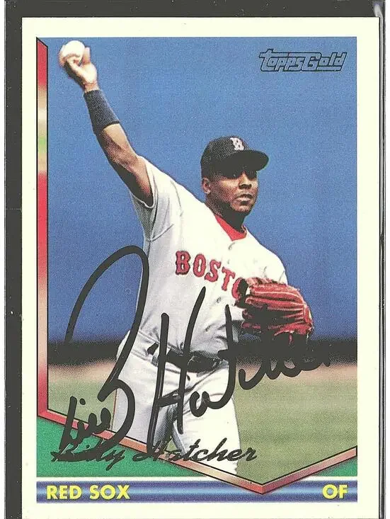1994 Topps #26 Billy Hatcher HAND SIGNED