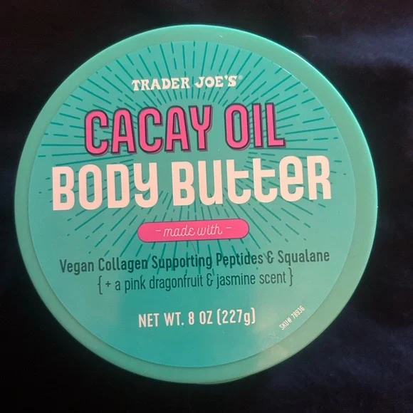 Trader Joe’s, Cacay oil, body butter