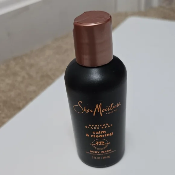 Shea Moisture African Black Soap Body Wash - Calm and Clearing
