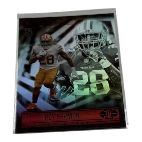 2021 Panini Illusions Trey Sermon 82 Rookie Card RC San Francisco 49ers NFL RB