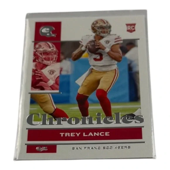 2021 Panini Chronicles Football Trey Lance RC Rookie Card 77 SF 49ers QB